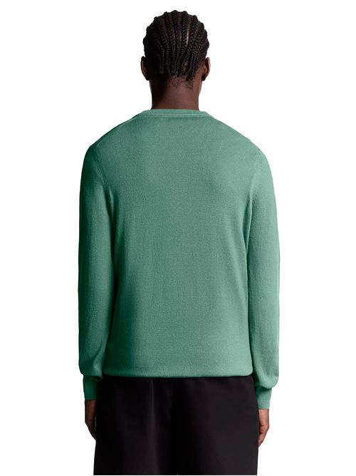 LYLE & SCOTT Maglioncino girocollo in cotone merino LYLE E SCOTT | KN2110VCX870